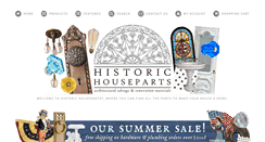 Desktop Screenshot of historichouseparts.com